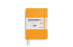 LEUCHTTURM WEEKLY PLANNER 2026 & NB A5 SC 12 MONTHS RISING SUN 372675